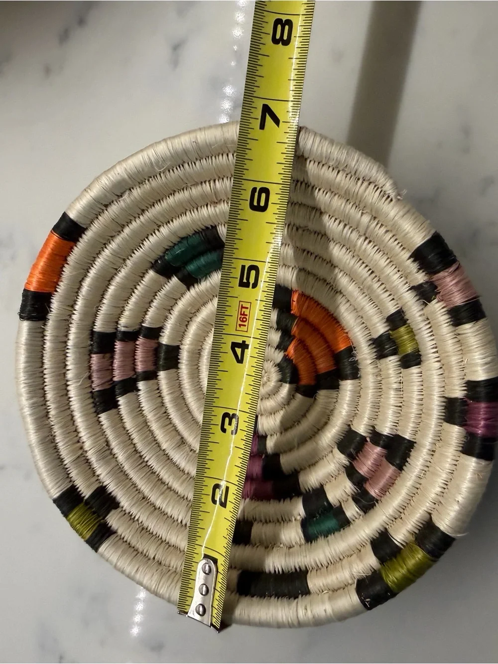Handwoven Natural and Cream Decorative Woven Bowls - Home Accents